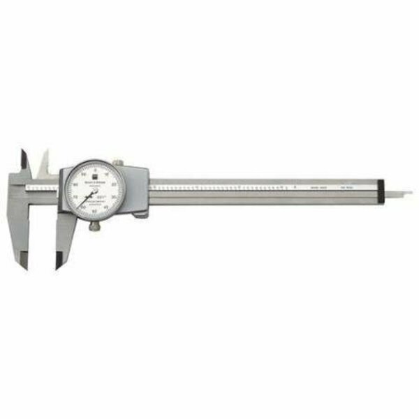 Bns Brown & Sharpe Dial-Cal Dial Caliper with Silver Dial Face 599-579-4